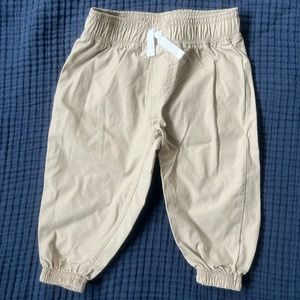 Carters tan pants, 3-6M
